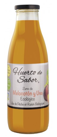 Zumo de Melocotón y Uva Ecológico 750 ml