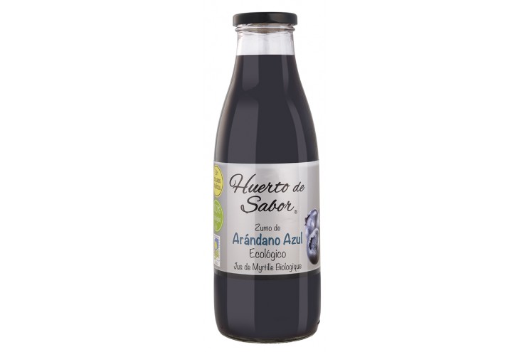 Zumo de Arándano Azul Ecológico 750 ml