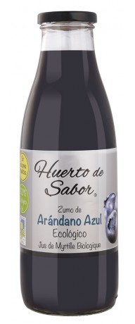 Zumo de Arándano Azul Ecológico 750 ml