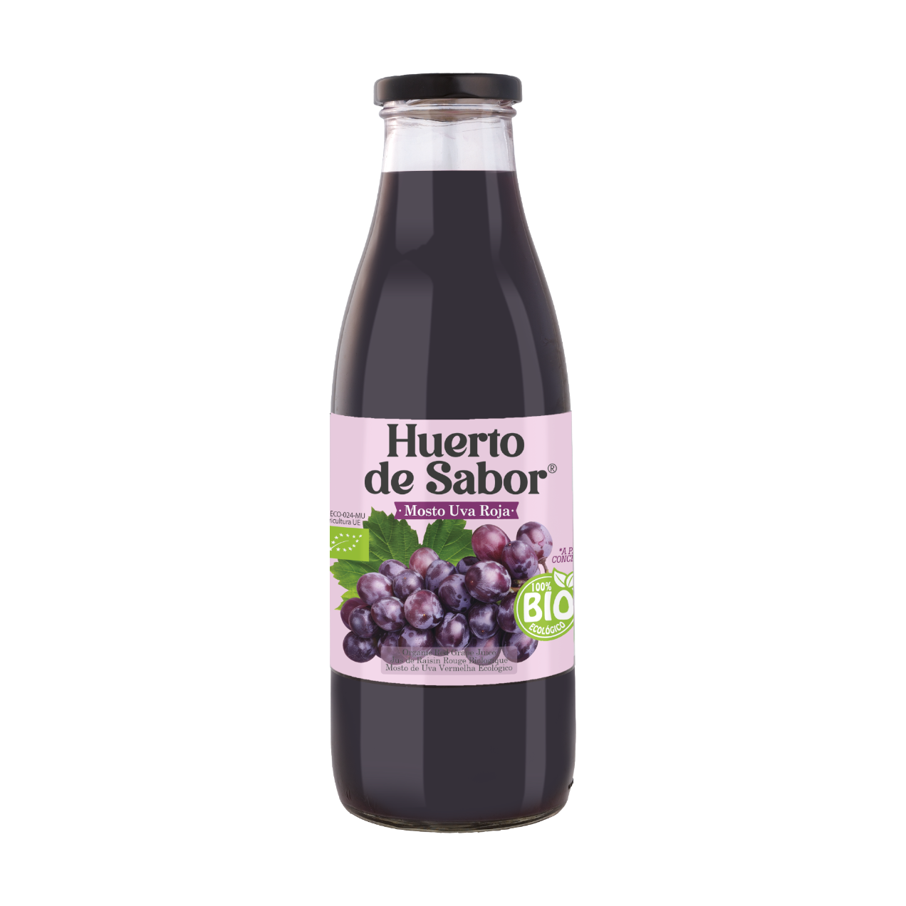 Imagen de Zumo de Uva Roja BIO Botella 3/4 L