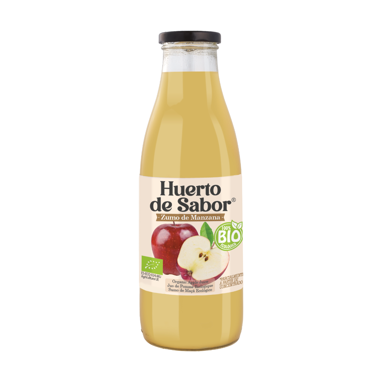 Imagen de Zumo de Manzana BIO Botella 3/4 L